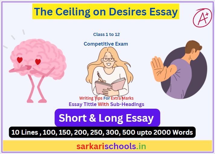 The Ceiling on Desires Essay