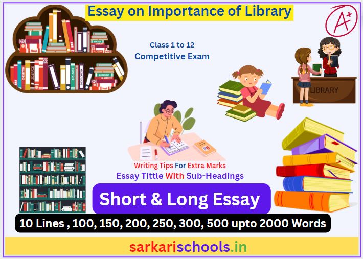 Essay on Importance of Library