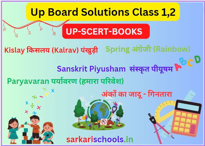 Up Board Solutions For Class 1 | Up Board Solutions For Class 2