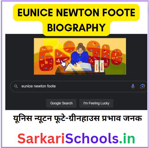 Eunice Newton Foote Biography